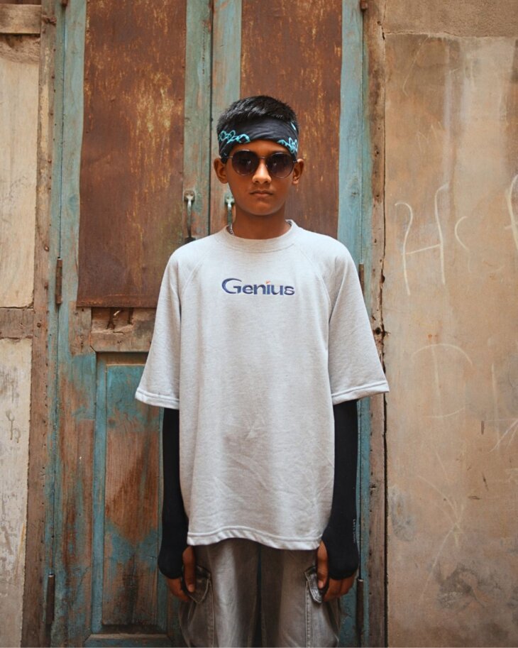 Solid Oversized Essential Tee