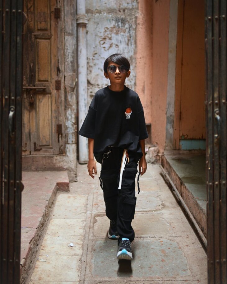 HOOP GENIUS OVERSIZED BOX TEE - Image 2